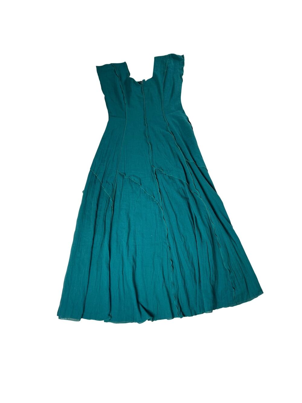 Linda Lundstrom Green Midi Dress Size Small